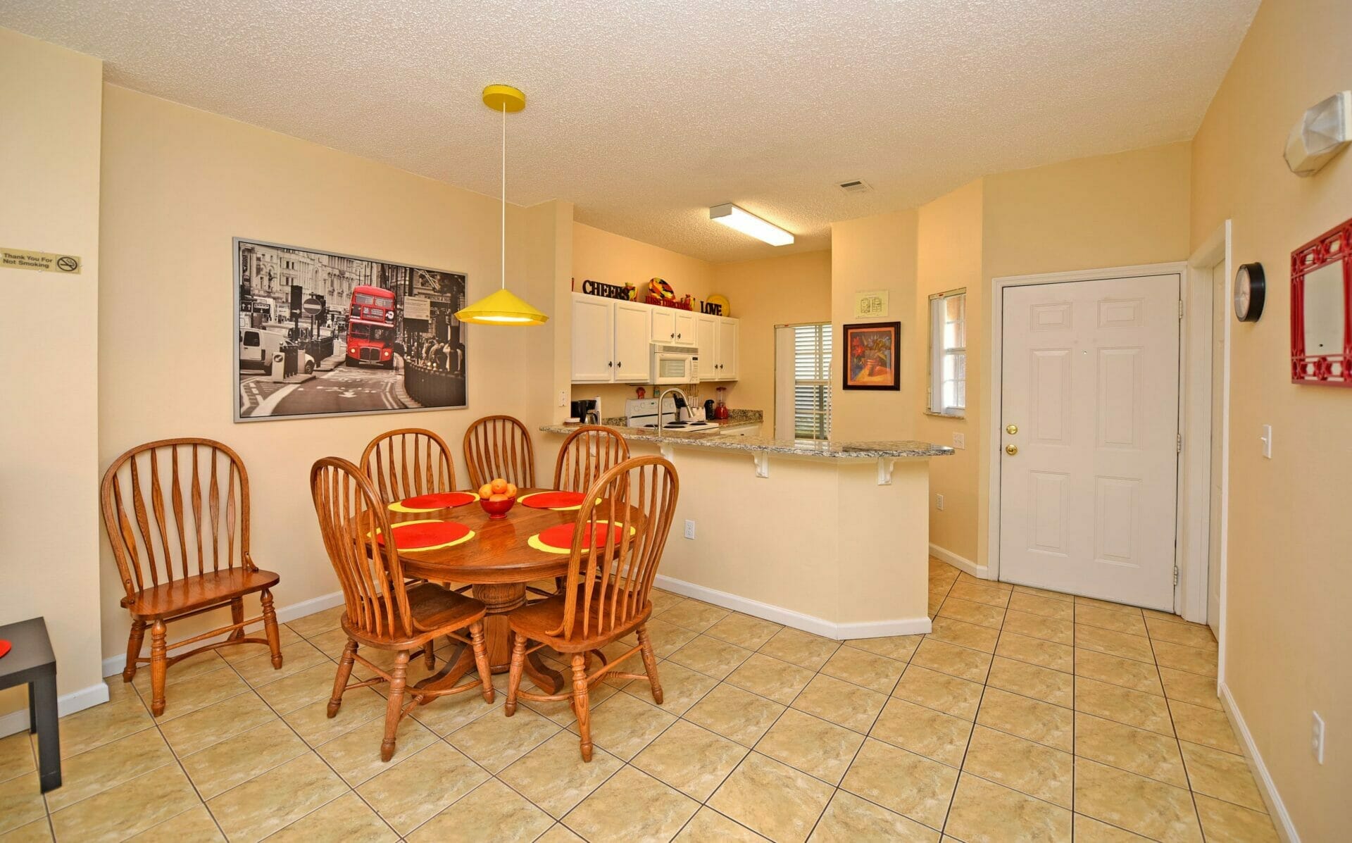 Orlando Rental Home Kitchen and Dining Room OVHome396a