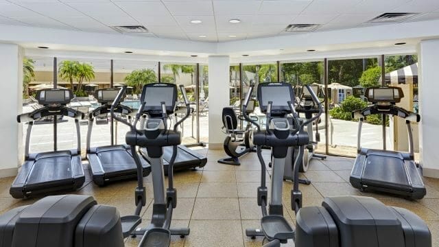 Hilton Hotel Fitness Center