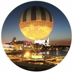 disney springs hot air balloon