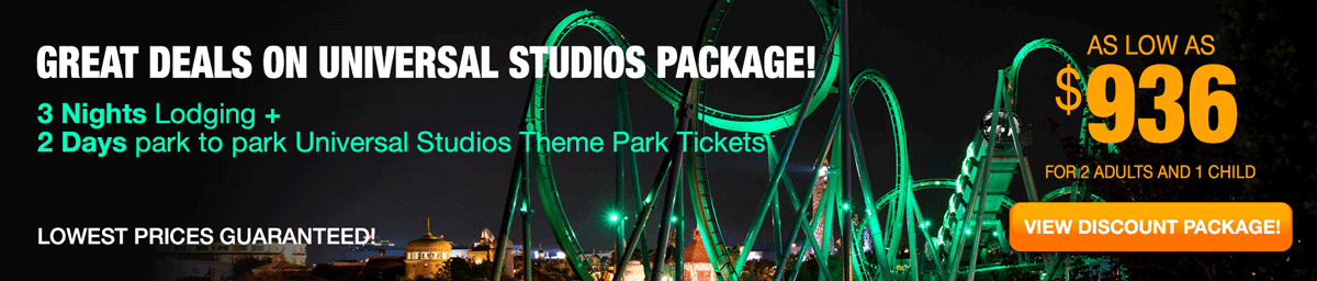 Orlandovacation Great Deals on Universal Studios Package
