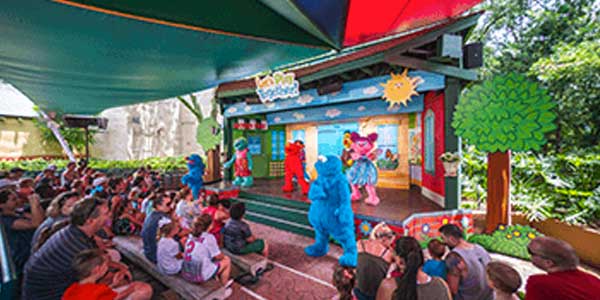 Let's play together Show at Busch Gardens