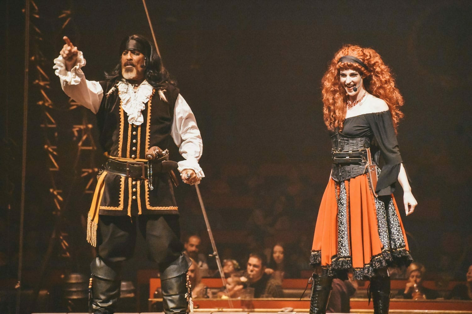 Pirates show - Orlando attraction