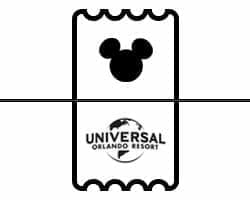 Disney vs Universal Ticket