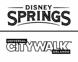 Disney Springs & Universal's CityWalk