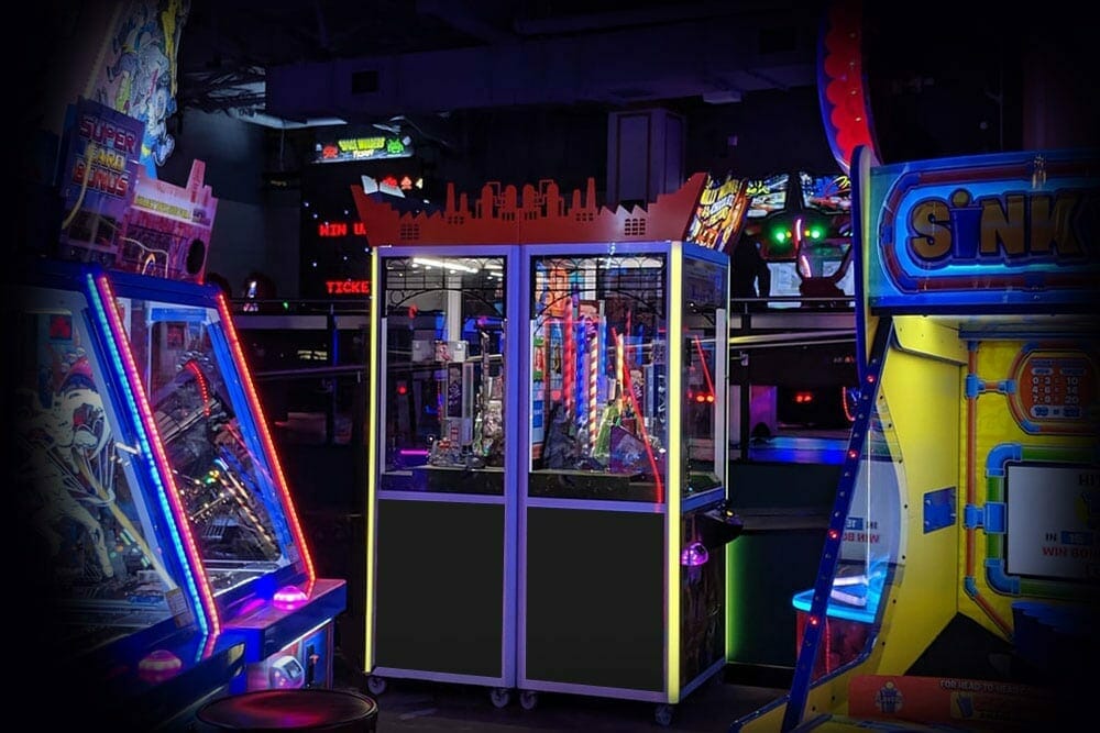 Games in an arcade