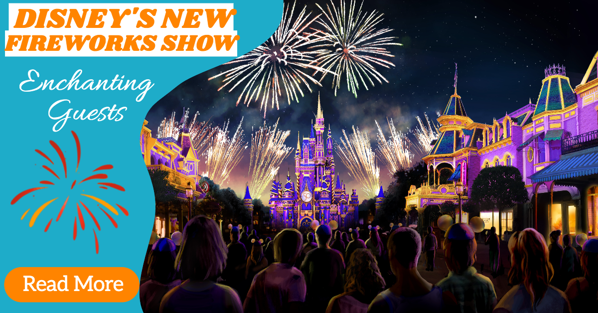 Disney unveils new fireworks show
