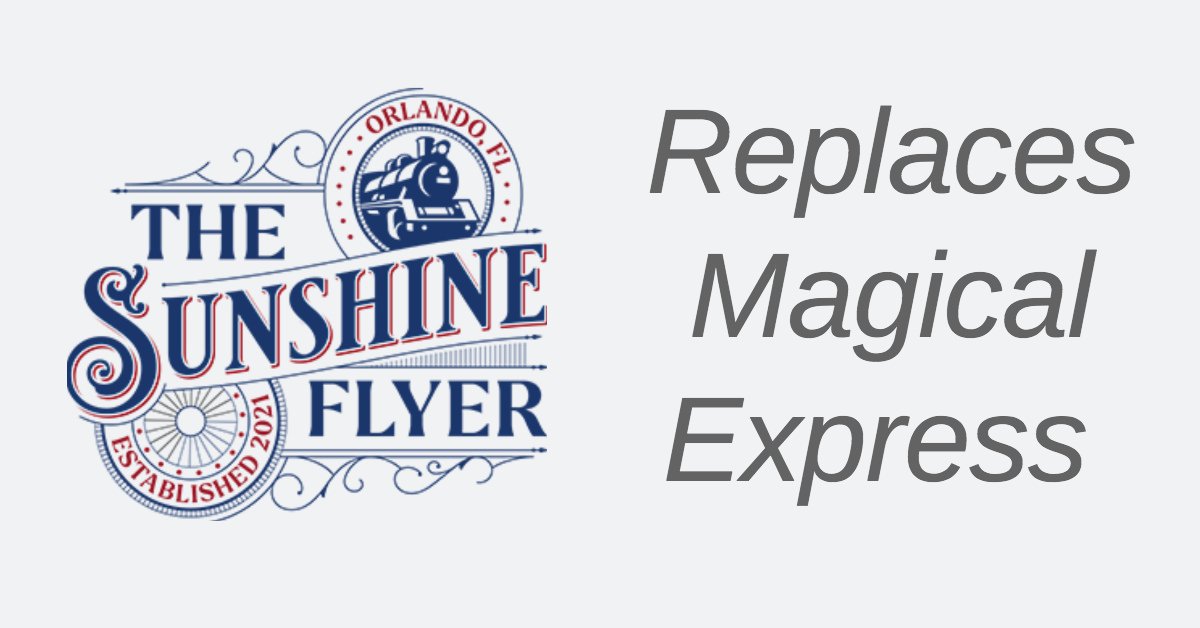 Sunshine Flyer Replaces Magical Express