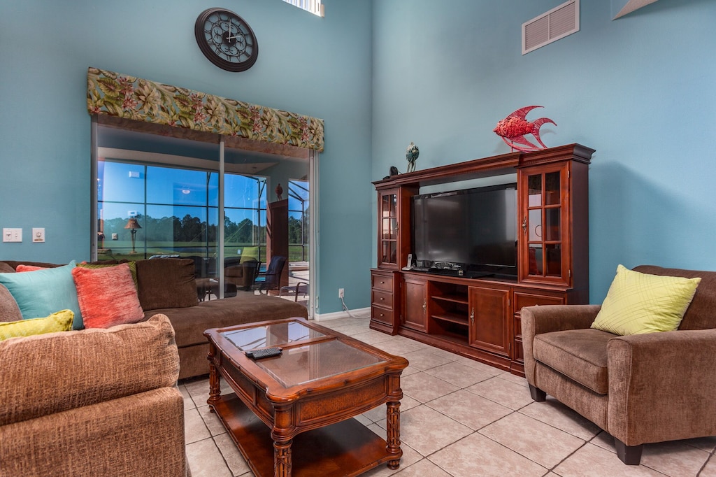 Orlando Vacation Home with Game Room Living Room