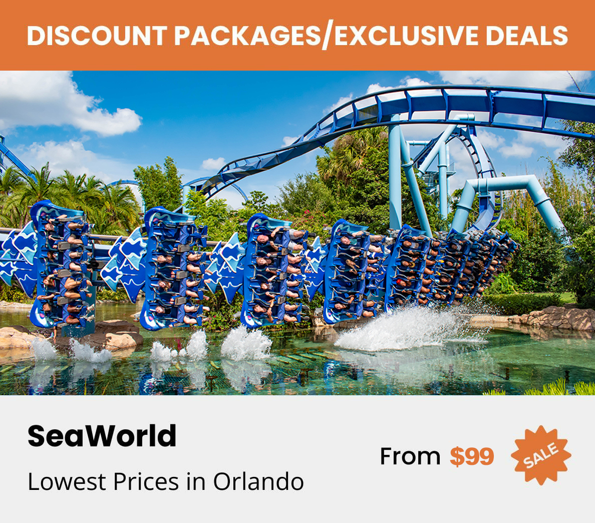 SeaWorld Discount Package and Exclusive Deals Orlandovacation.com